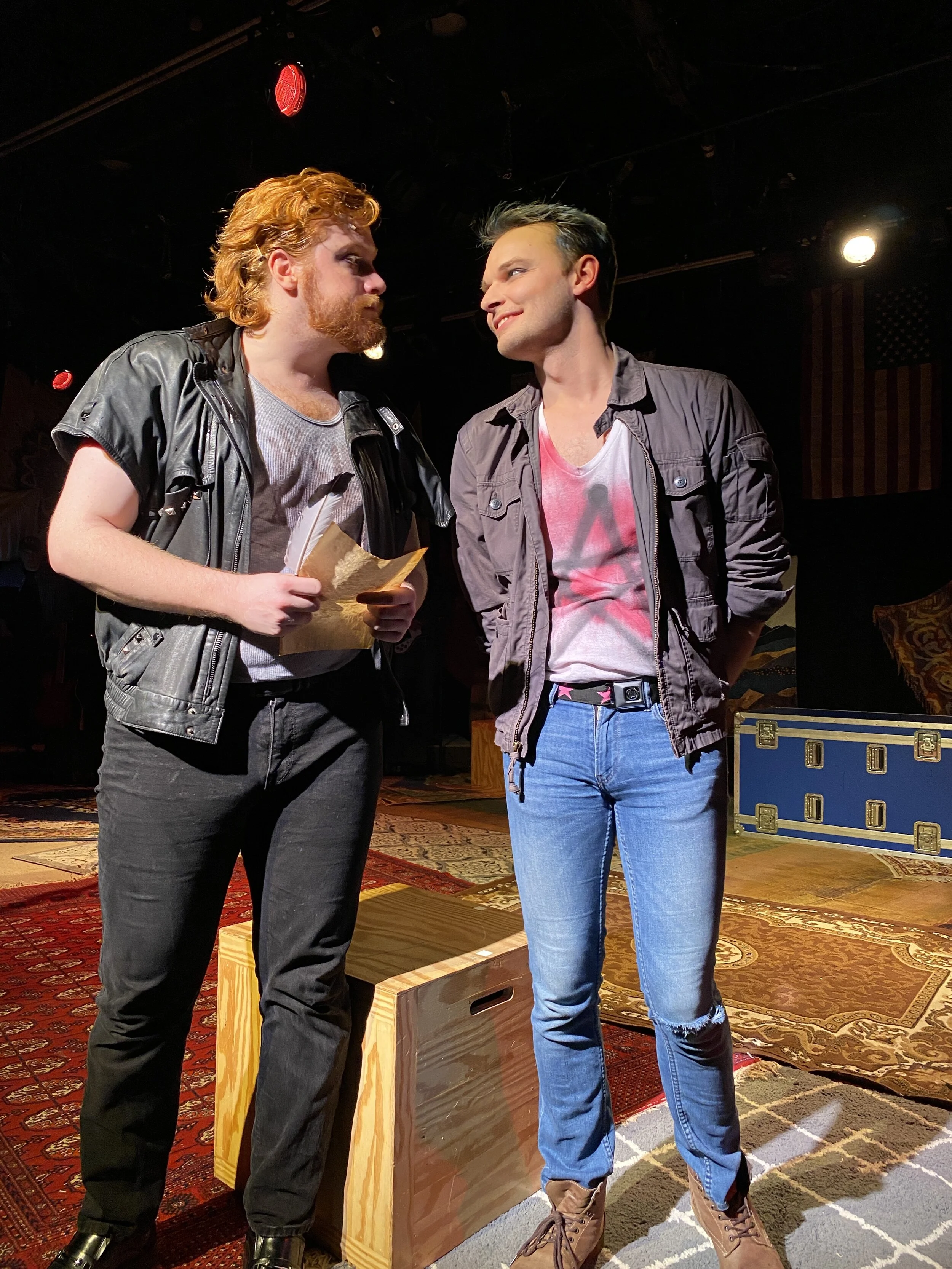 White tee spraypainted (Copy)