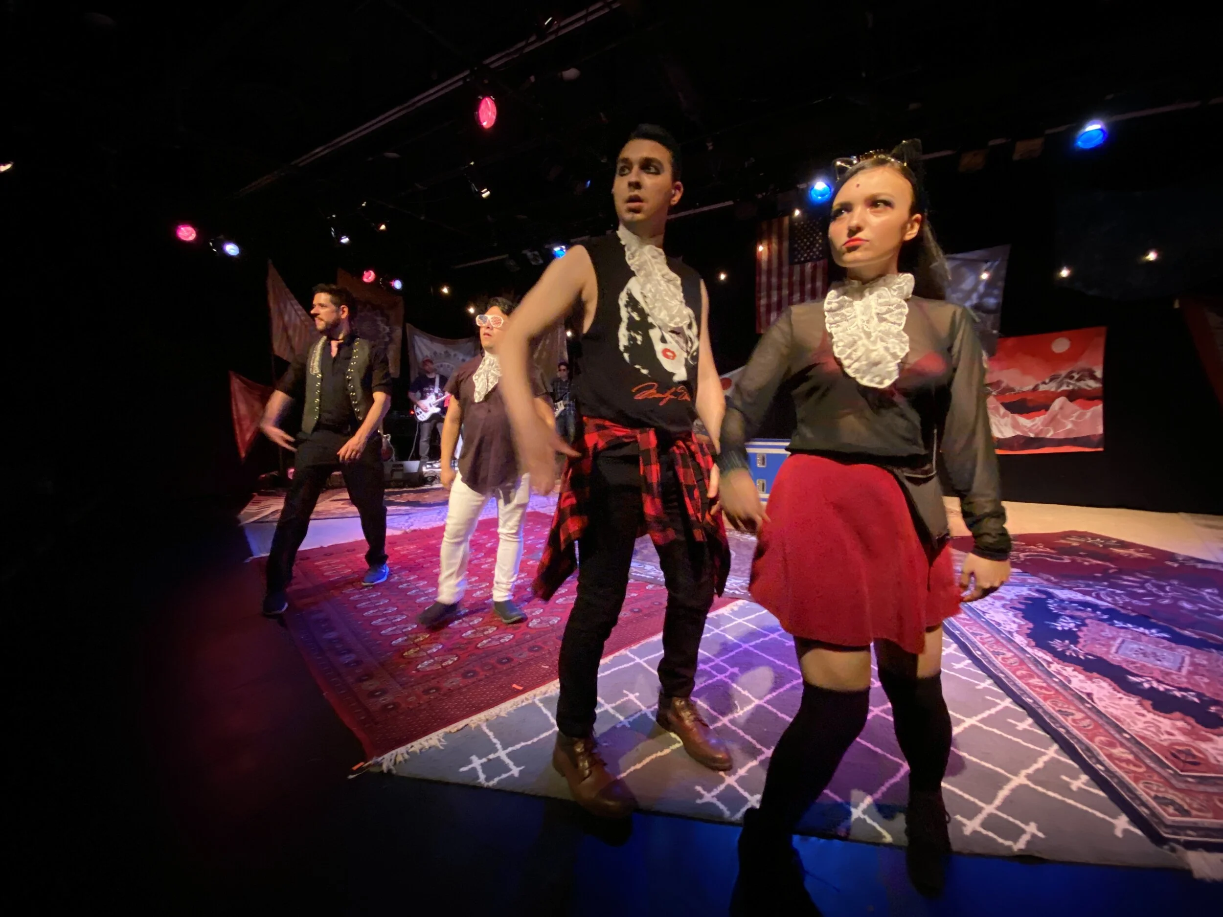 Constructed cravats for Founding Fathers (Copy)