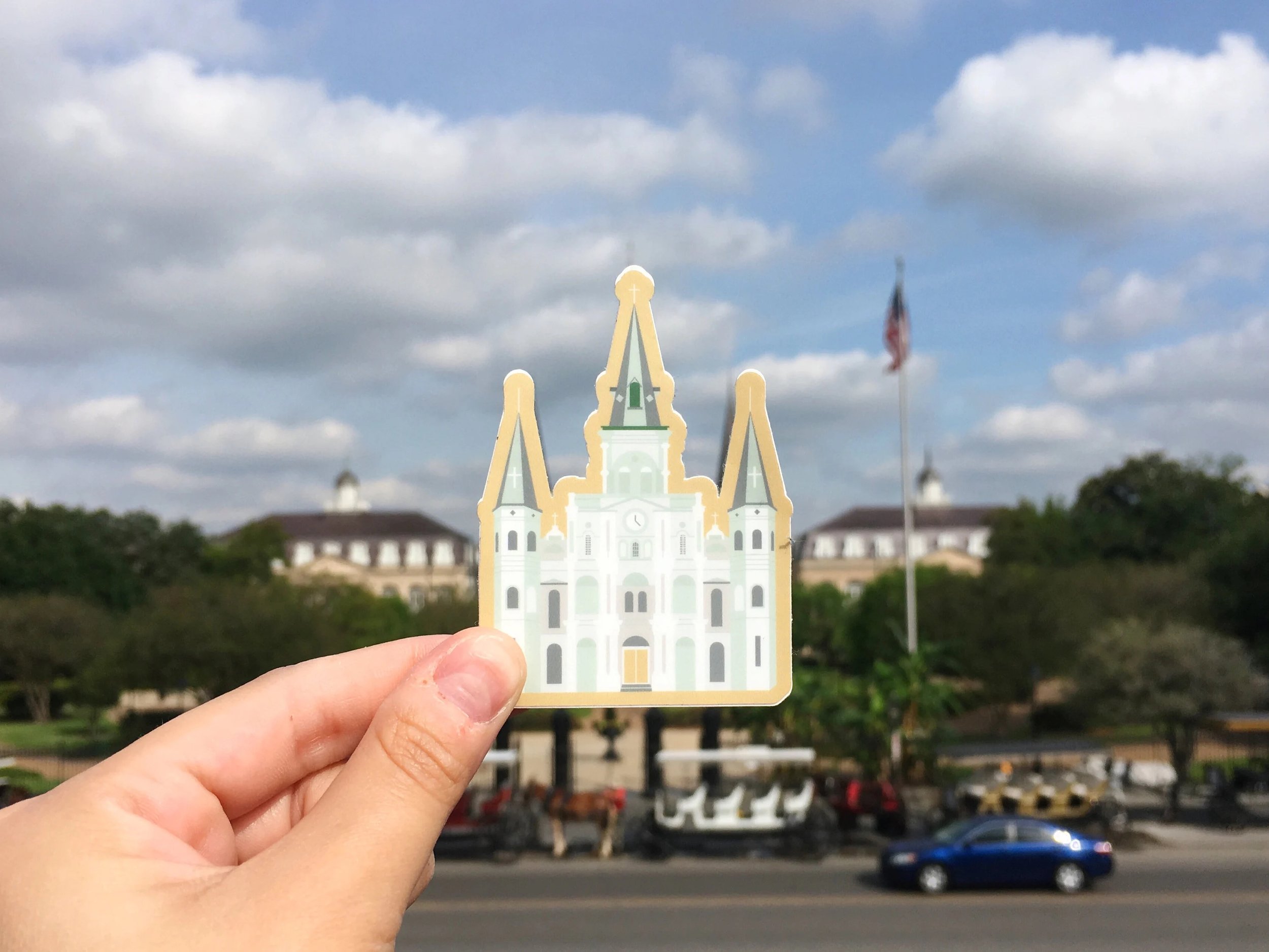 St. Louis Cathedral Magnet