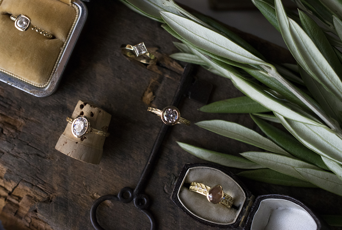 Product Photography for jeweler Marilyn Brogan