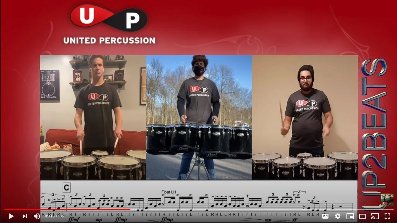 LEARN THE MUSIC | United Percussion 2 - "Cosmic Fete" TENOR UP2BEATS