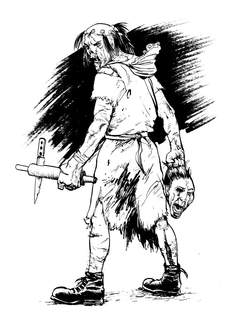 A Scary Character
