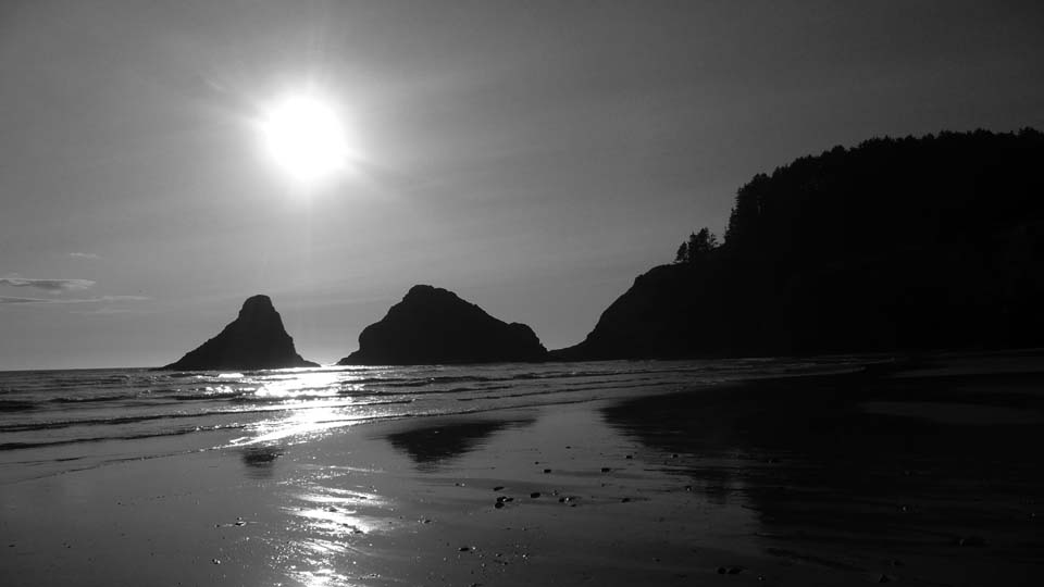 Oregon Coast at Sunset
