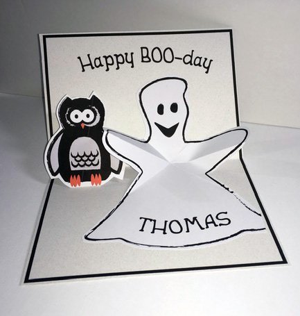 Happy Halloween birthday card