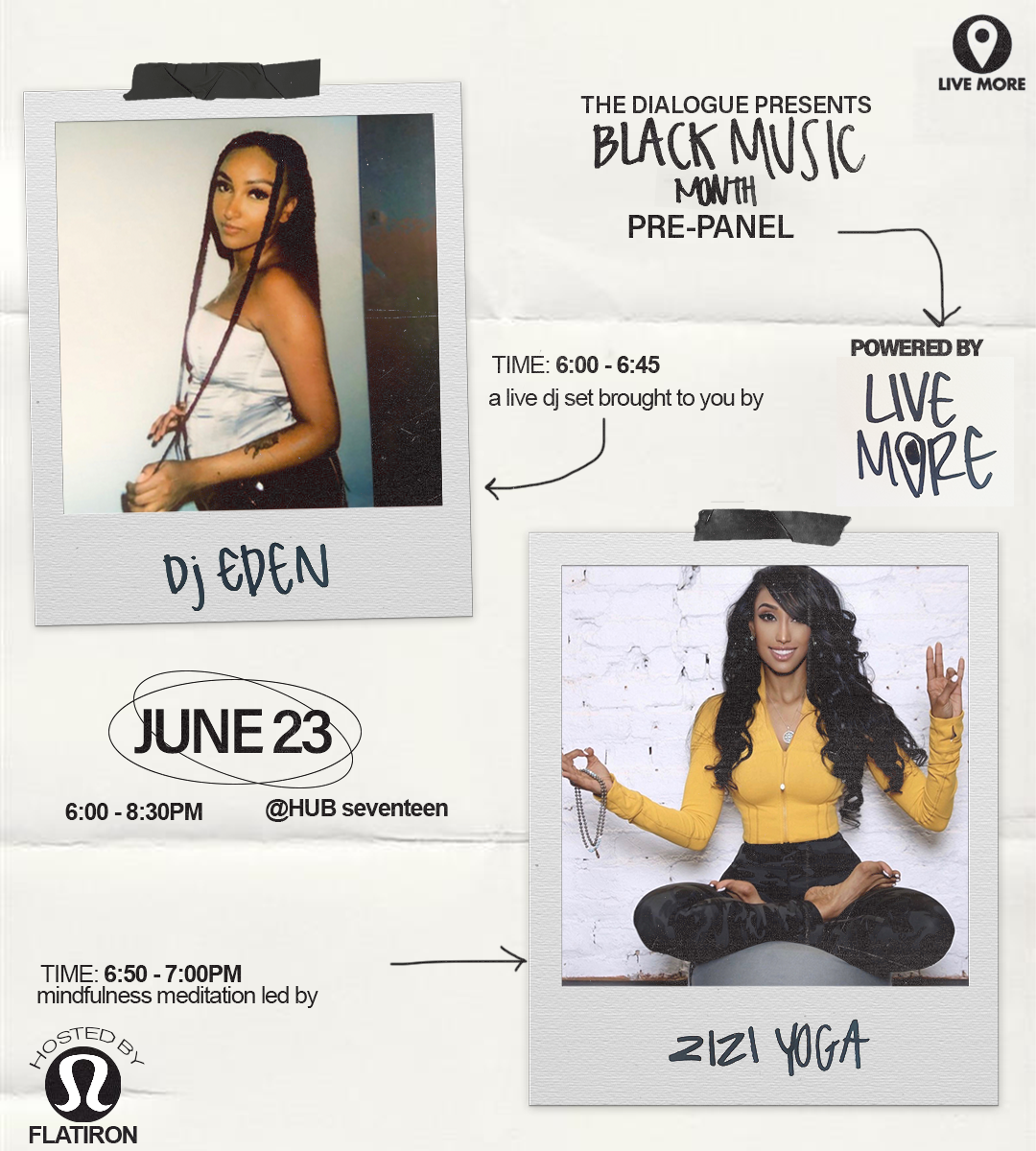 Lululemon NYC | Black Music Month Panel
