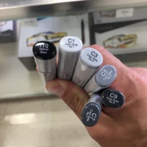 Copic Sketch Markers. Expensive, but worth it.