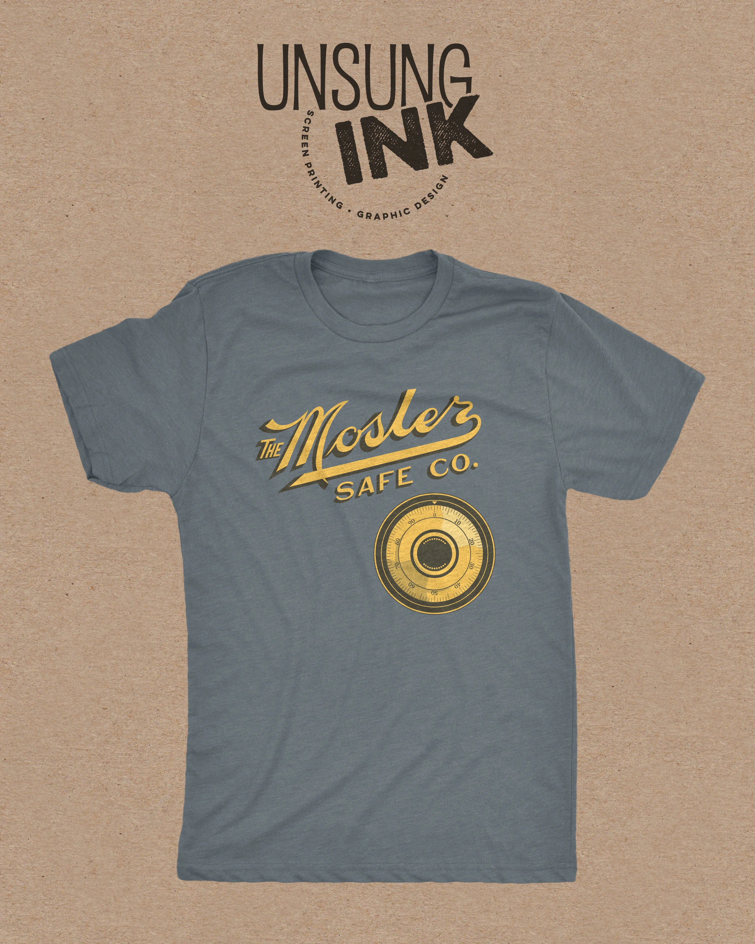 Mosler Safe Co. — Unsung Salvage Design Co. - t-shirts, custom screen  printing, custom pieces, custom woodworking