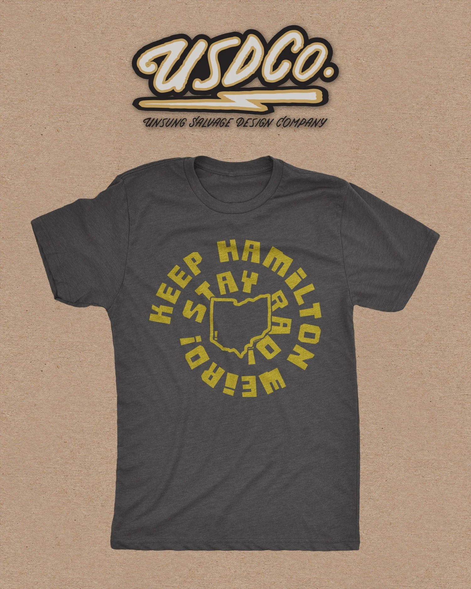 KeepItWeirdStayRad-t-ShirtMockupFrontGoldInk.jpg