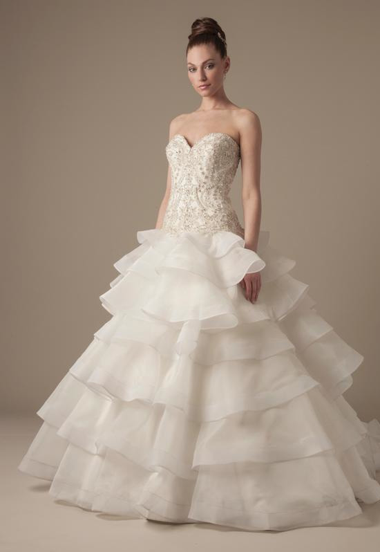 Sweetheart Ball Gown in Beaded Embroidery