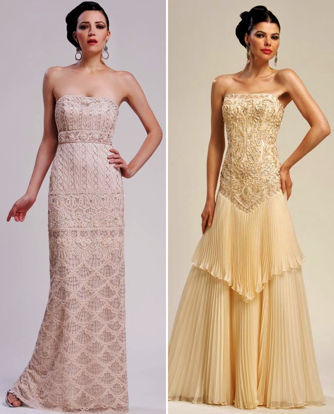 Sue Wong Bridal Collection Great Gatsby Style Wedding Gowns