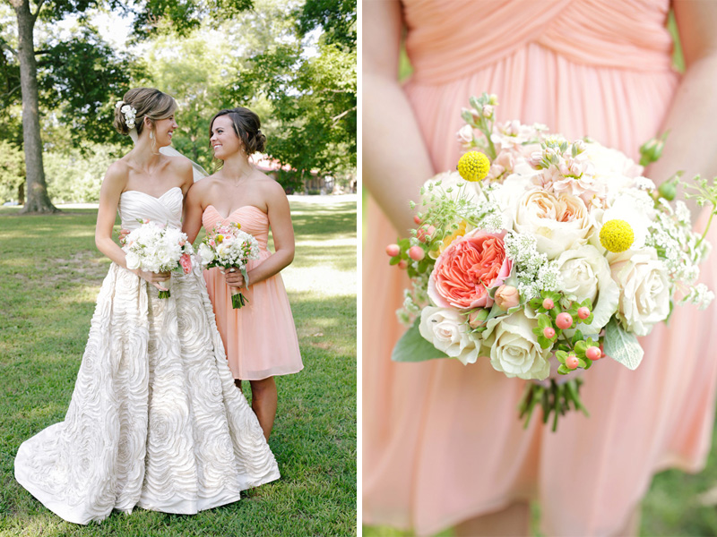  bridesmaids bouquet from a southern wedding&nbsp;| photo by &nbsp;www.annabellacharles.com 