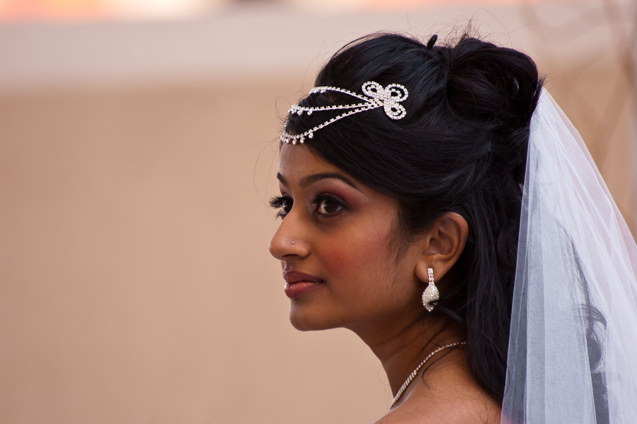 real bride-to-be from an Indian Fusion styled shoot | photo by Dreamcicle Studios