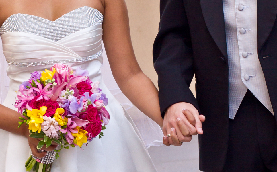 real life bride and groom from an Indian Fusion styled shoot | photo by Dreamcicle Studios