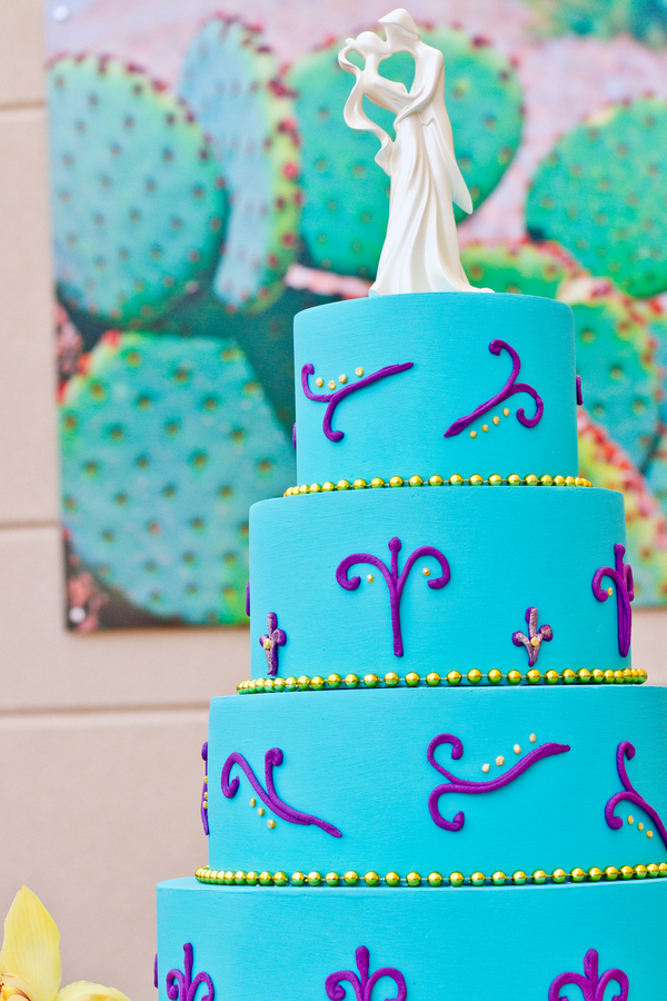 Moroccan themed wedding cake | photo by Dreamcicle Studios | cake by Sue Jacob Cakes