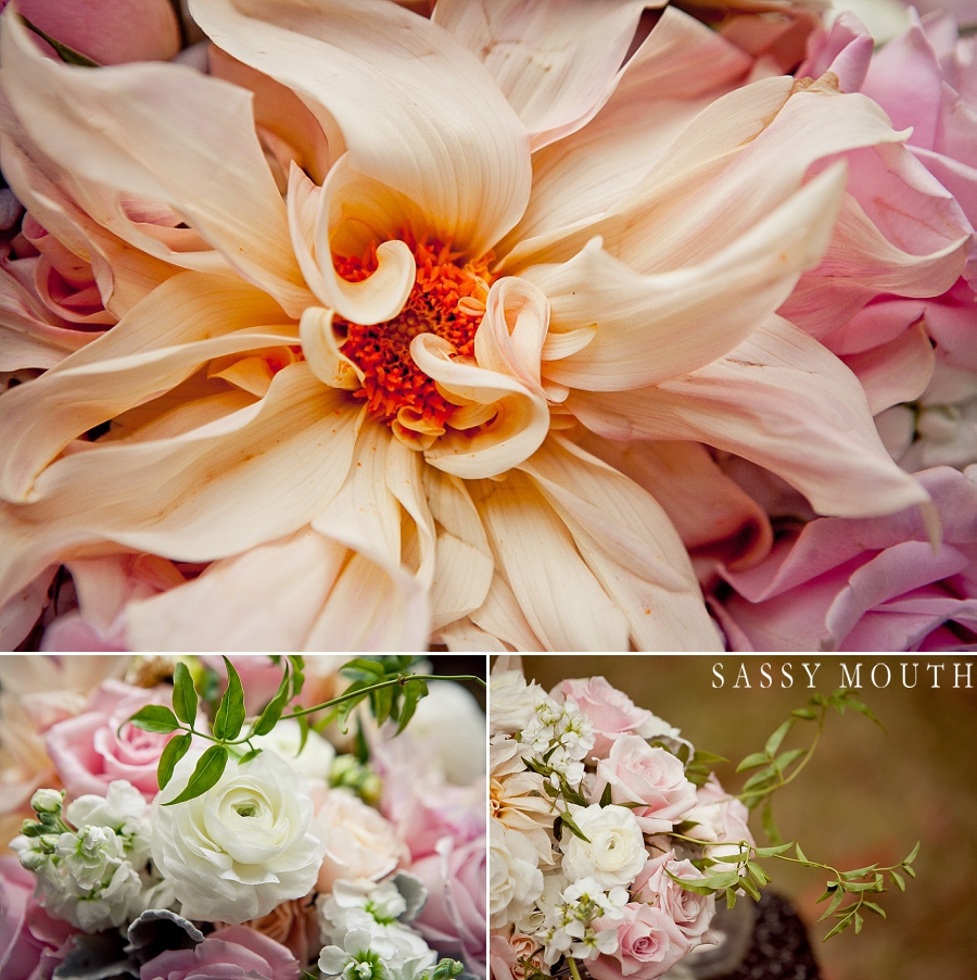 Sleeping Beauty Inspired Wedding Flower Details by Sassy Mouth Photography