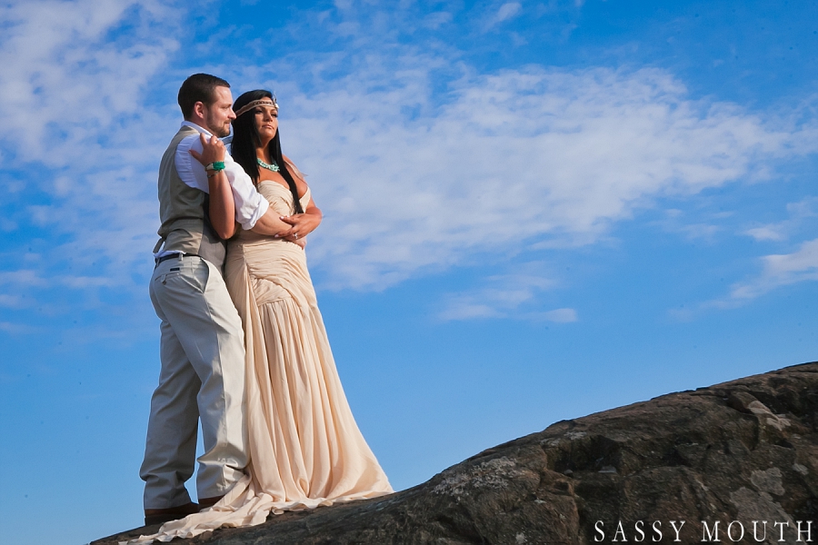 A Pocahontas Inspired Wedding - by Sassy Mouth Photography