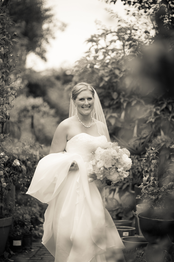  Gorgeous black and white bridal portrait from a California wedding along the coast | photo by Portrait Design by Shanti 