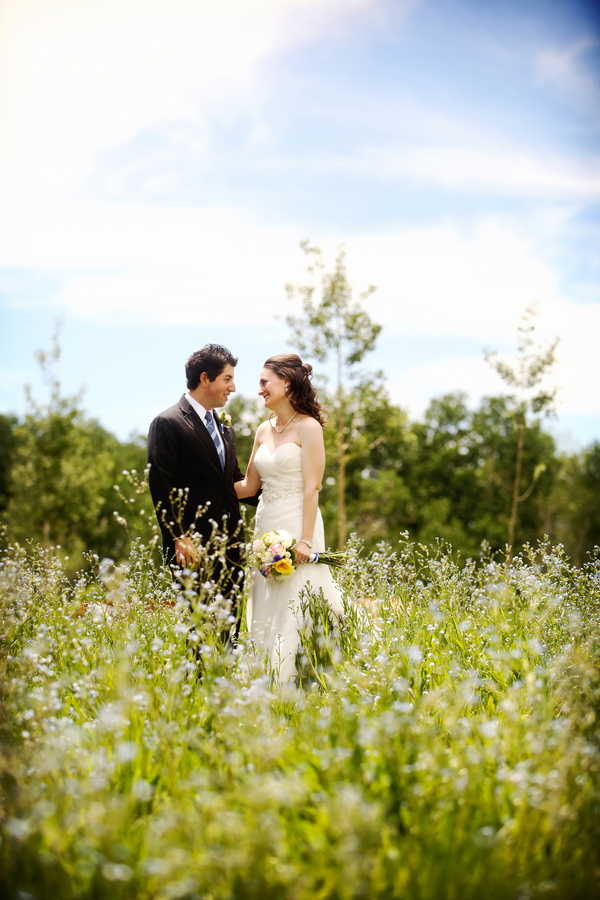  bride and groom portraits in a wildflower field from a Utah wedding&nbsp;| photo by&nbsp;Pepper Nix Photography 