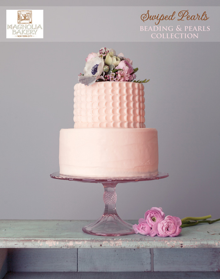 Magnolia Bakery Wedding Cakes : Swiped Pearls from the Beading and Pearls Collection