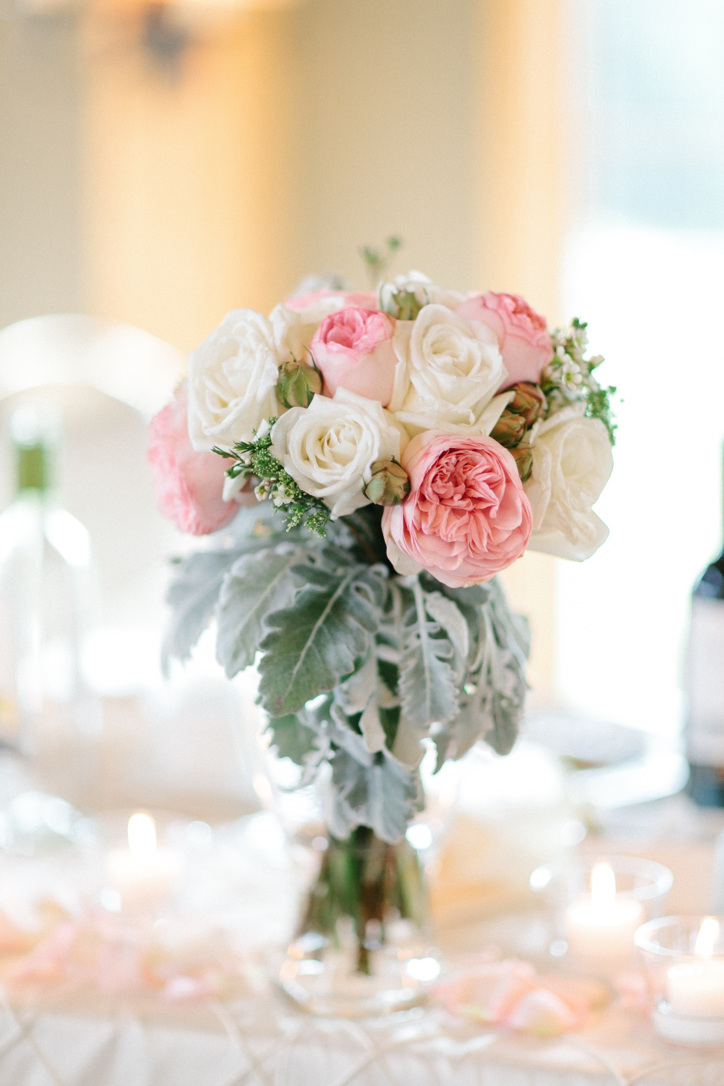  Pretty Bridal Bouquet in Pink and White | photo by blf Studios | flowers by Norwood Florist | wedding by Madeline's Weddings 