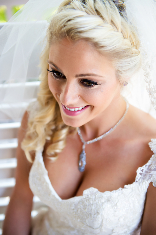  A Bride with an Elsa Braid | photo by Ross Costanza Photography | as seen on www.brendasweddingblog.com 