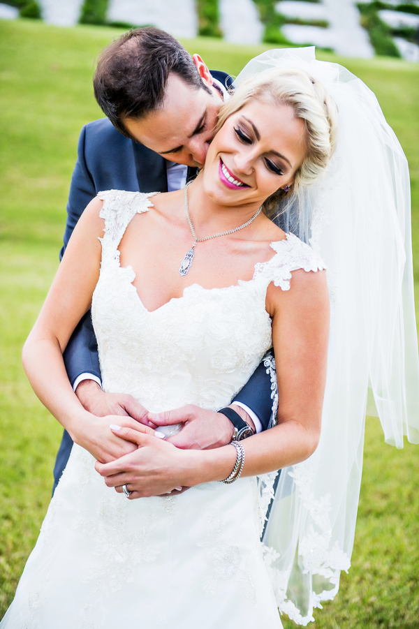 Happy Bride and Groom | photo by Ross Costanza Photography | as seen on www.brendasweddingblog.com 