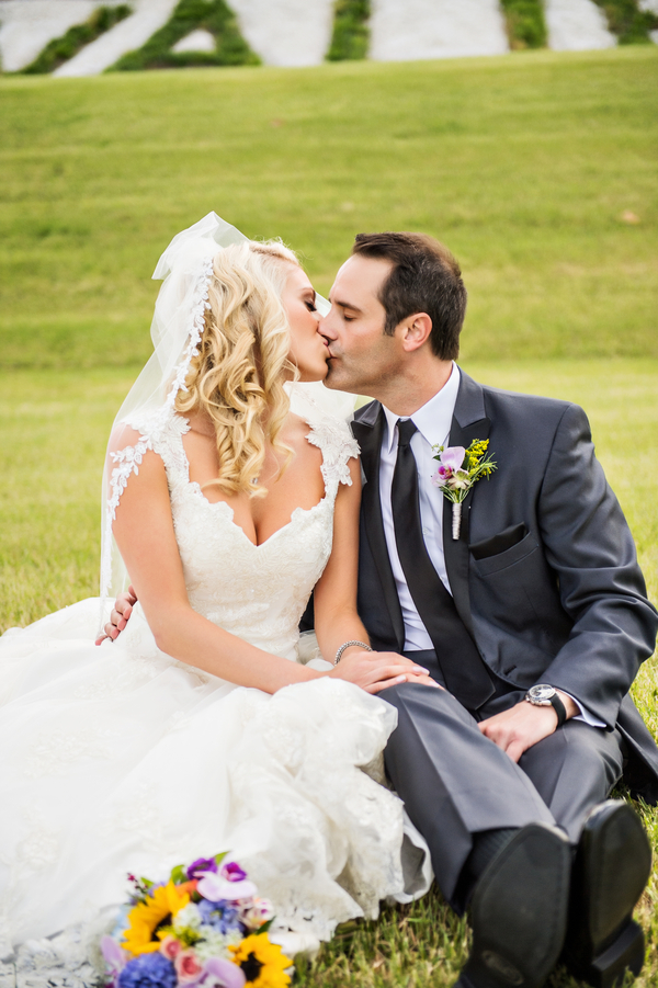  Sweet Moment with the Bride and Groom | photo by Ross Costanza Photography | as seen on www.brendasweddingblog.com 