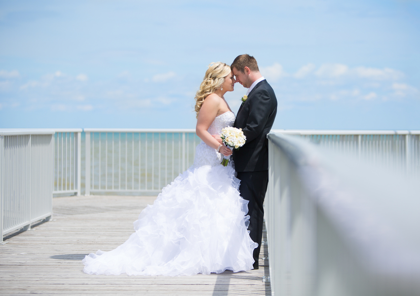  Intimate Wedding Portrait after First Look | photo by Real Image Photography | as seen on www.brendasweddingblog.com 