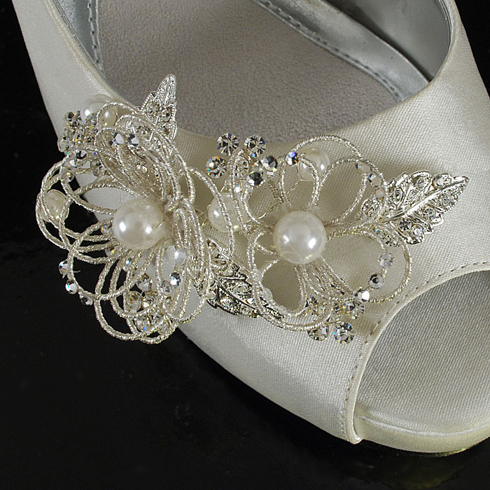 Go for the Bling with Your Wedding Shoes