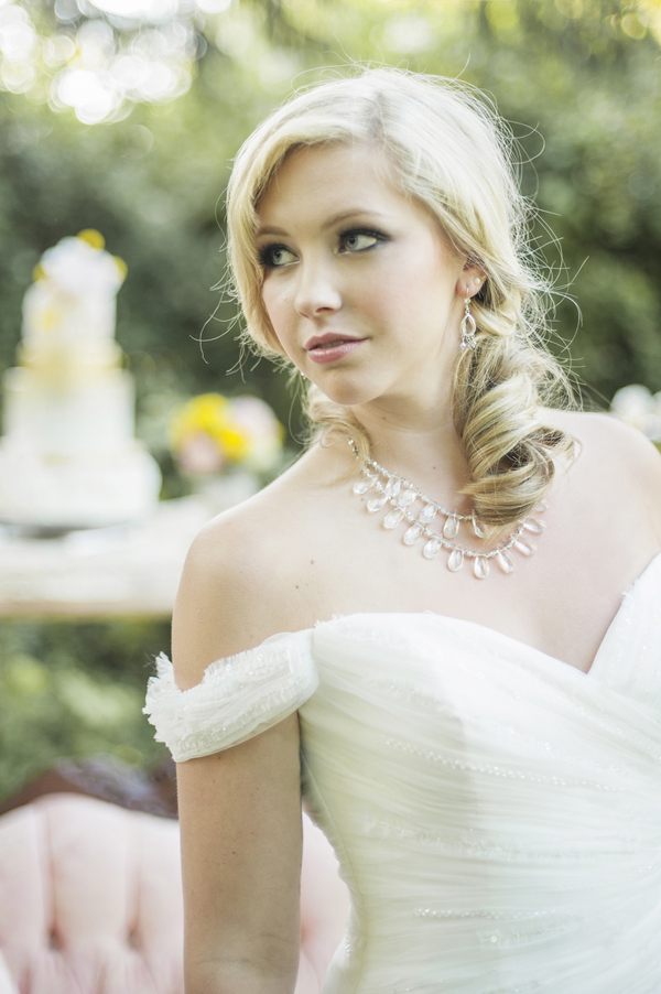  Stunning Details on this Pronovias Wedding Gown / photo by L'Estelle Photography / as seen on www.BrendasWeddingBlog.com 