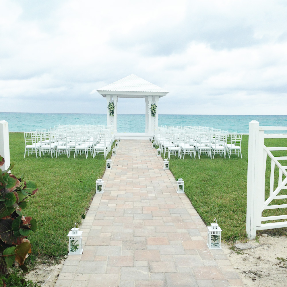 Breathtaking View for a Wedding Ceremony in The Bahamas / as seen on www.BrendasWeddingBlog.com