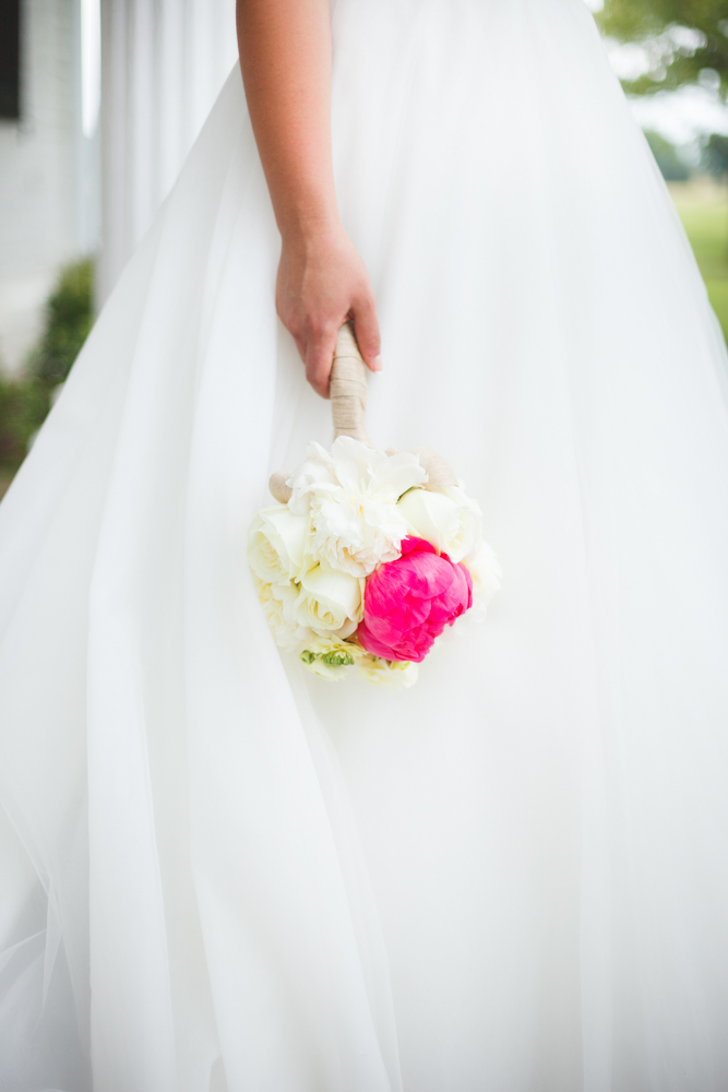  Hot Pink and White Peony Inspired Bridal Shoot / florals by Eight Tree Street / photo by Allison Hopperstad Photography / as seen on www.BrendasWeddingBlog.com 