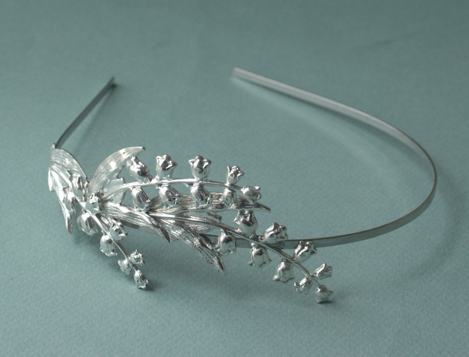 Lily of the Valley Bridal Headband from My Lavaliere