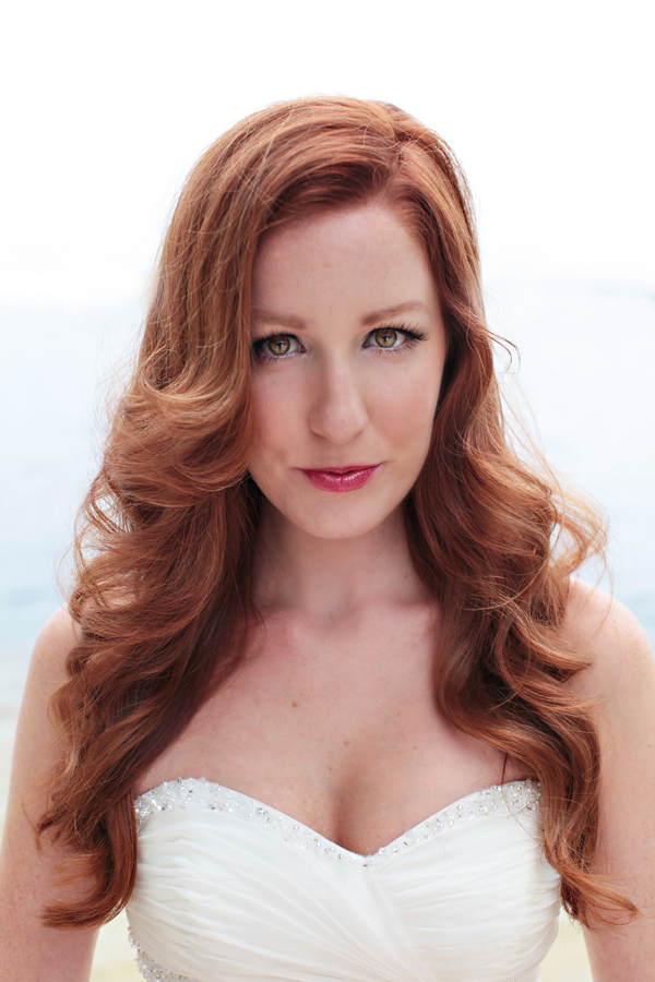  Beautiful Red Haired Bride from a Little Mermaid Inspired Wedding Shoot / photo by Tab McCausland Photography 