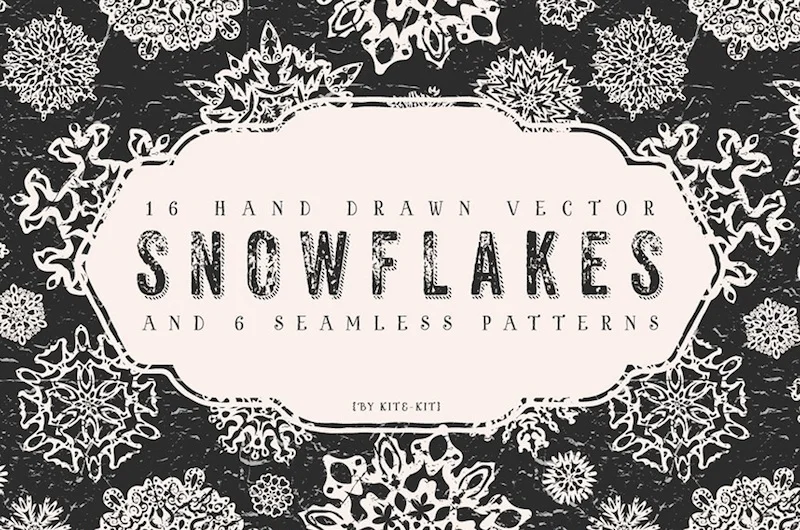 Design Your Own Cards + Invitations with this Font + Graphic Winter Bundle for just $29