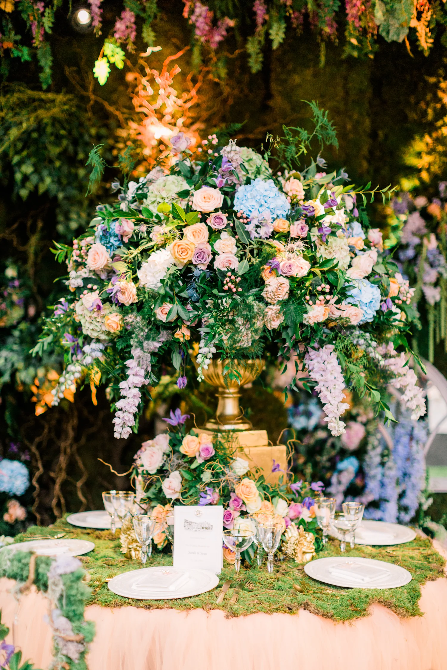 floral themed wedding