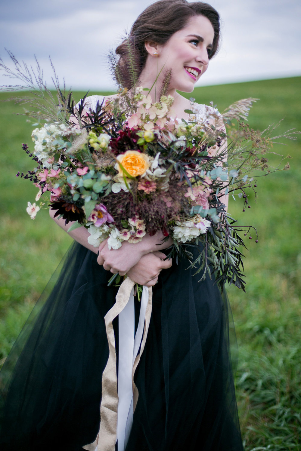  Moody and Dramatic Wedding Ideas + Inspiration —&nbsp;photo by Chantal Routhier Photography — click to see more inspiration on www.BrendasWeddingBlog.com 