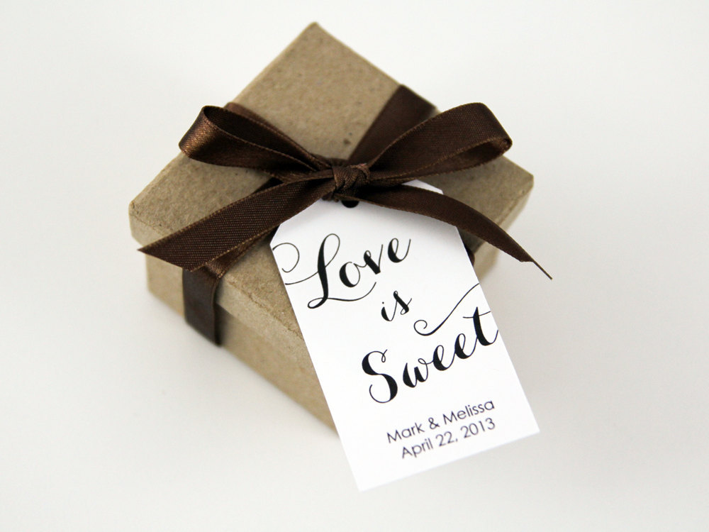 Love is Sweet Favor Tag
