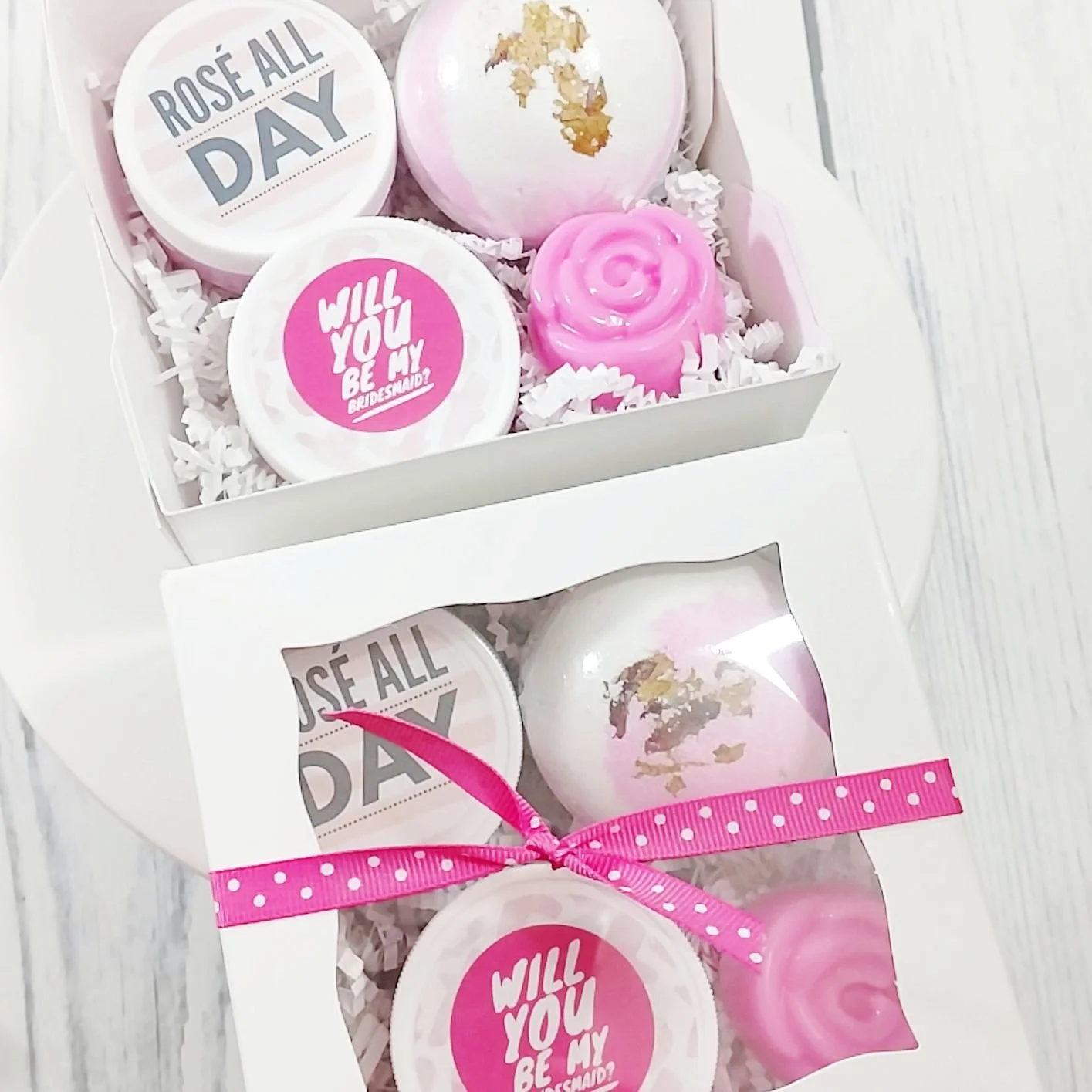 Will You Be My Bridesmaid Gift Set - Handmade Bath Gifts