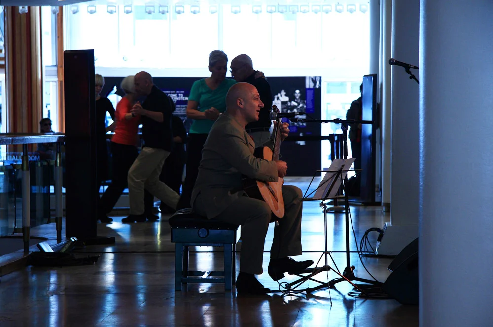 At the Royal Festival Hall, Clore Ballroom, London