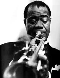 Louis Armstrong on the horn