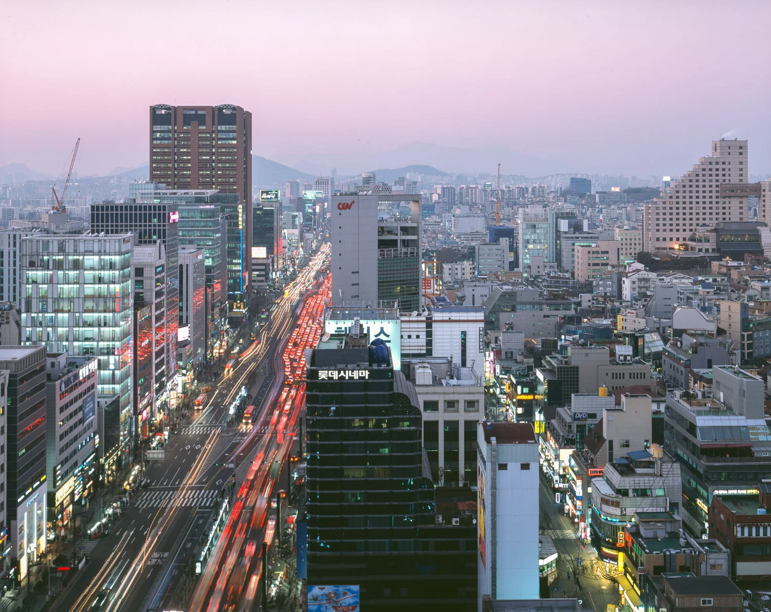 Gangnam main shopping area
