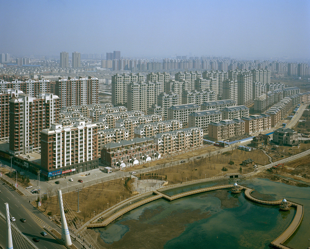 The Yingkou new district city scape