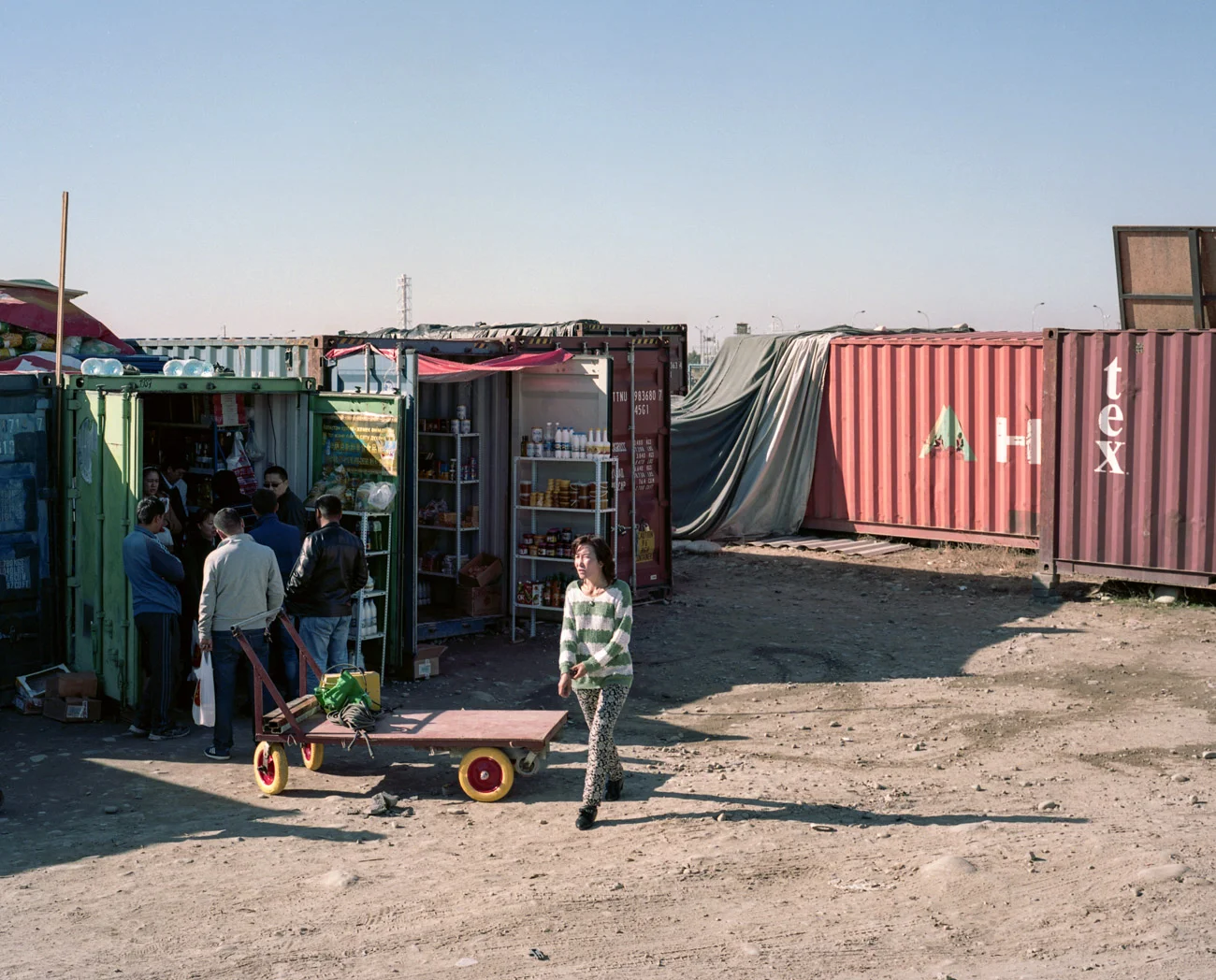 Shops in containers