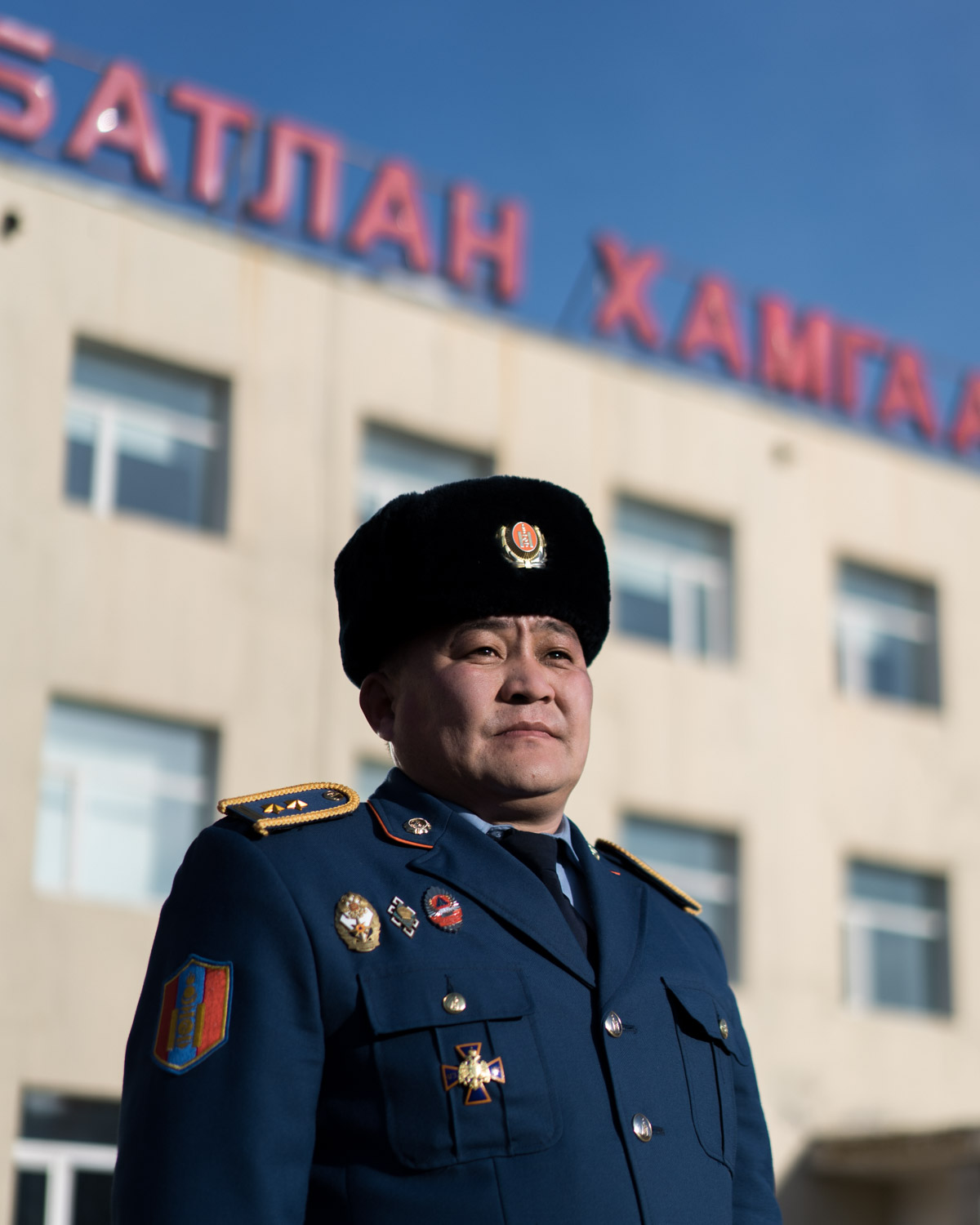 Nato officer of Mongolian Army