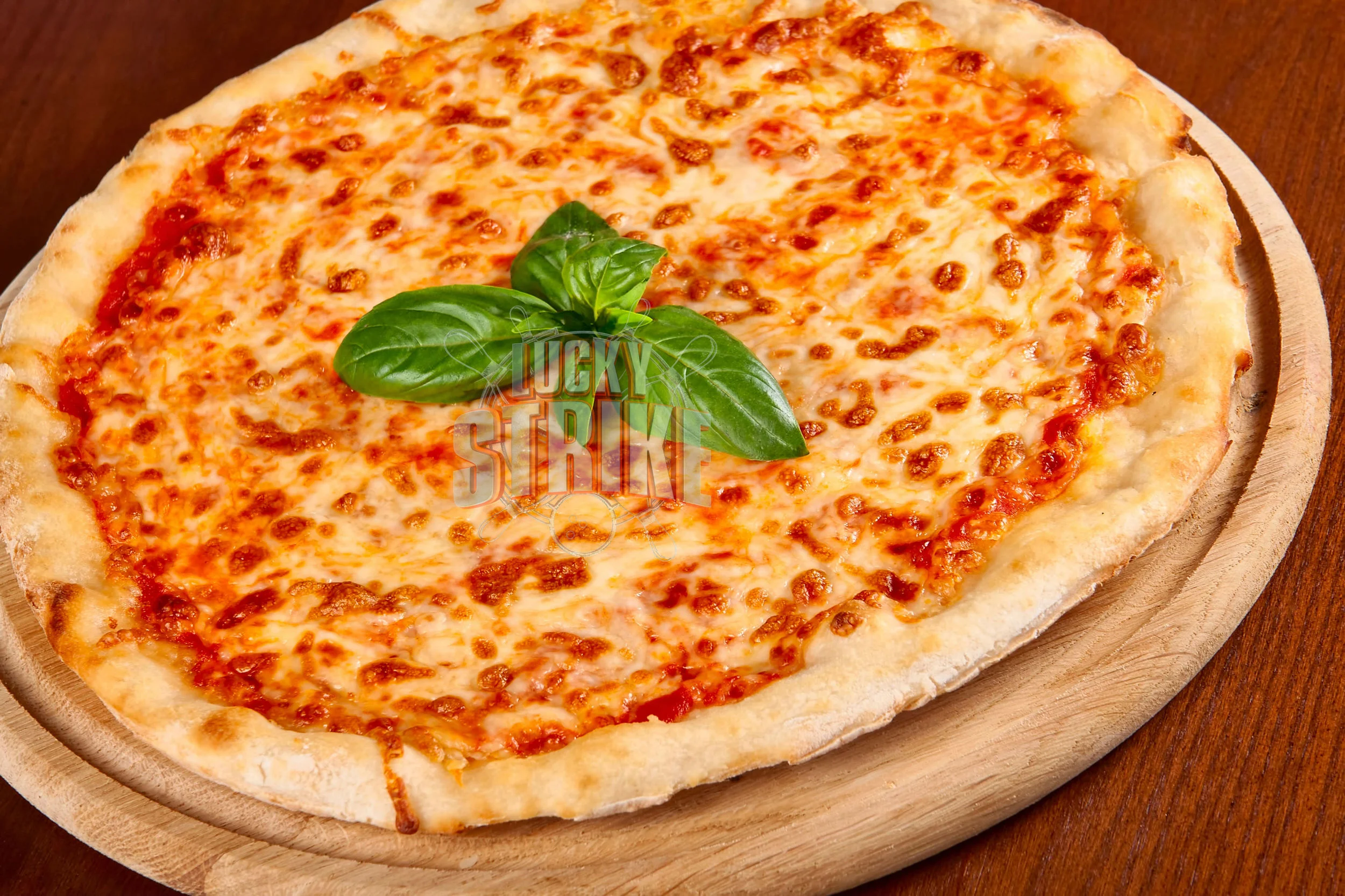 MARGHERITA PIZZA 35/49 Freshly homemade dough loaded with melted mozzarella cheese & I talian sauce