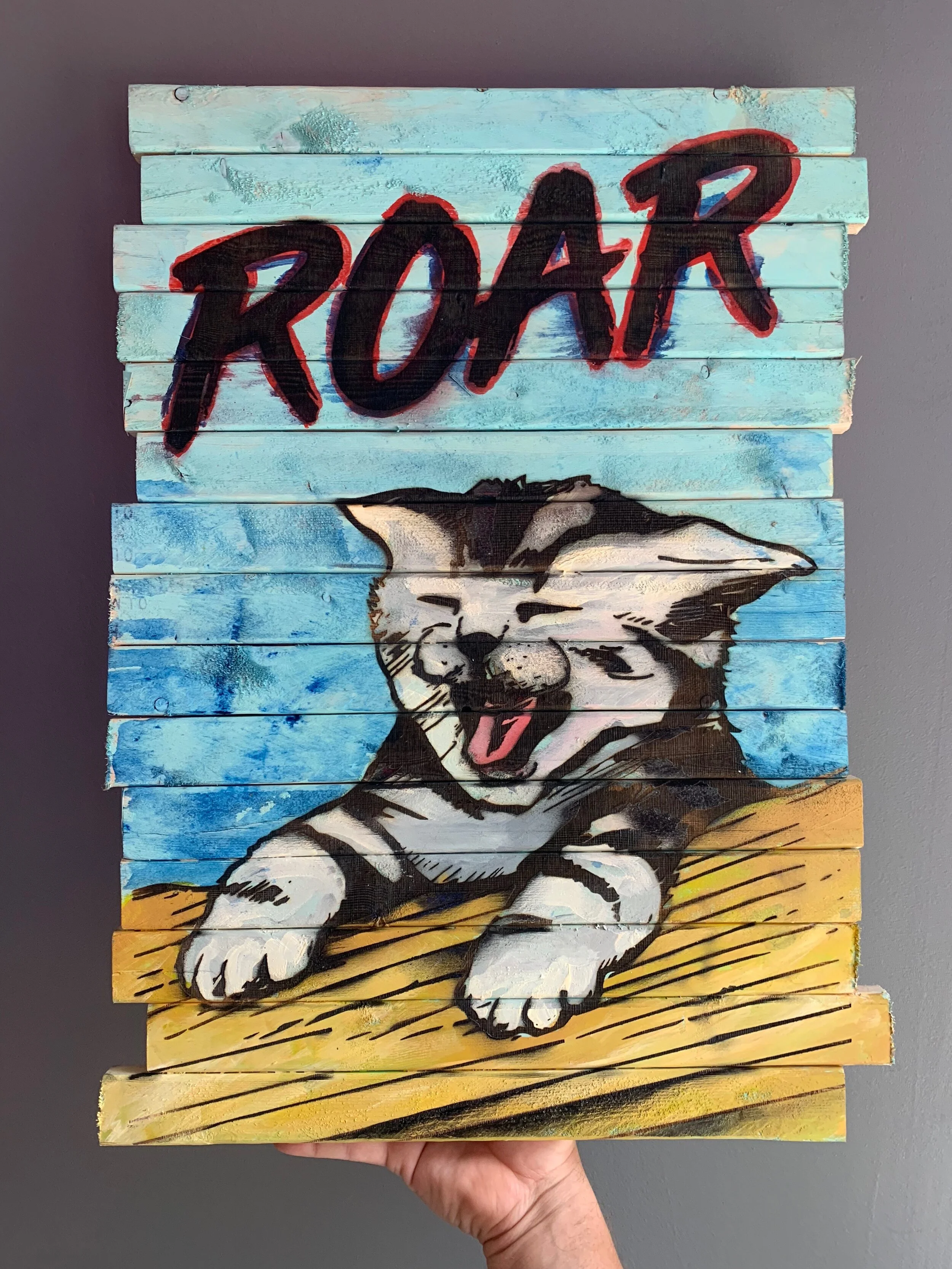 ROAR Wood Etch