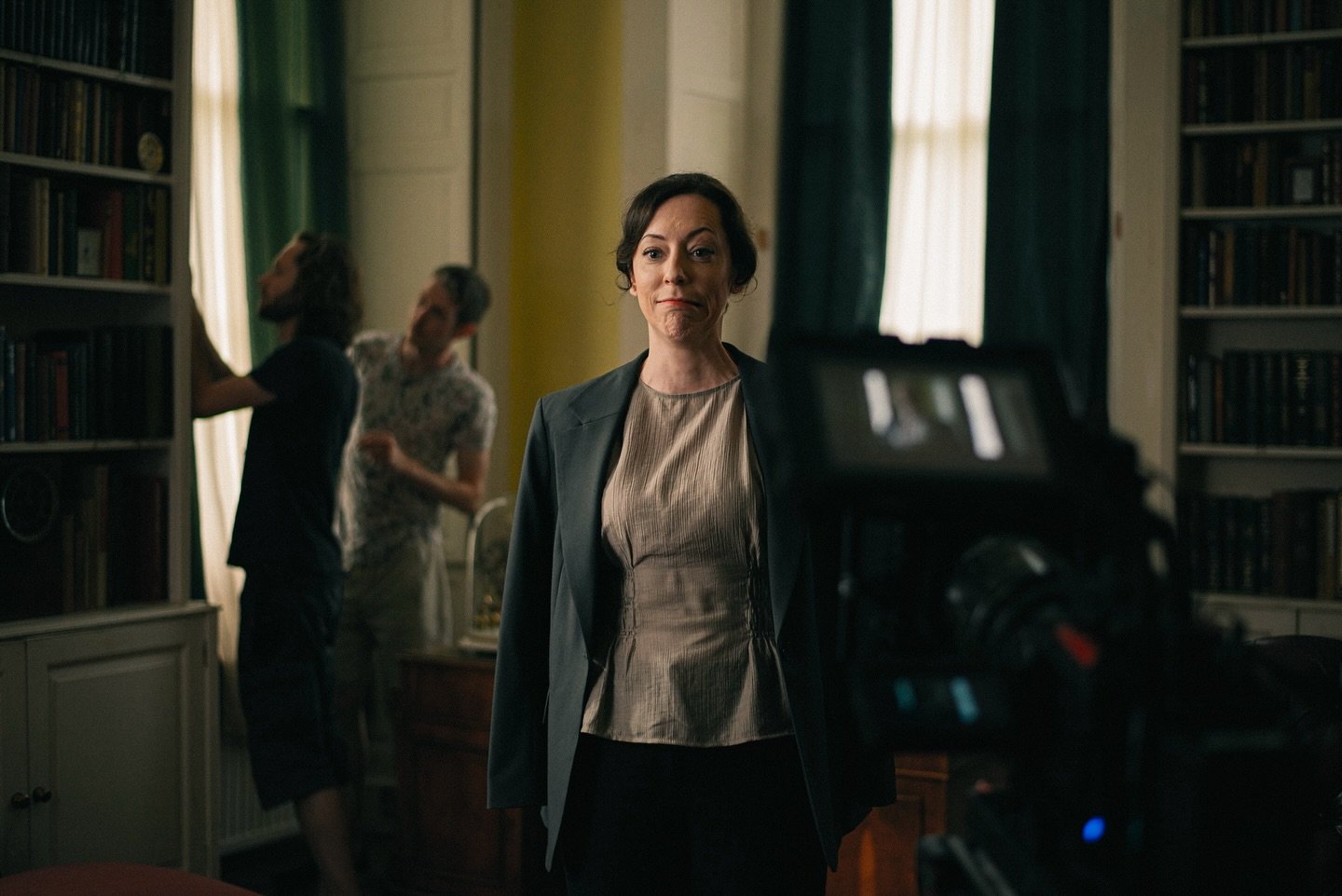 Sooooo excited to be back on set a week today with the wonderful, funny and wonderfully funny @alisontheaskot and Colin Waitt- along with a whole gang of creative friends 🥳 Going to be a stupid amount of fun. Also first shoot in the new office/&lsqu