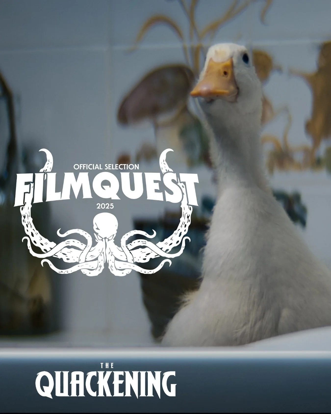 QUACK?! Absolutely delighted to discover that The Quackening has been Officially Selected at The World&rsquo;s Most Fun Film Festival- @filmquest 🐙This is the THIRD year in a row for us and our silly shorts from @splonkcomedy 🦆 I actually had one o