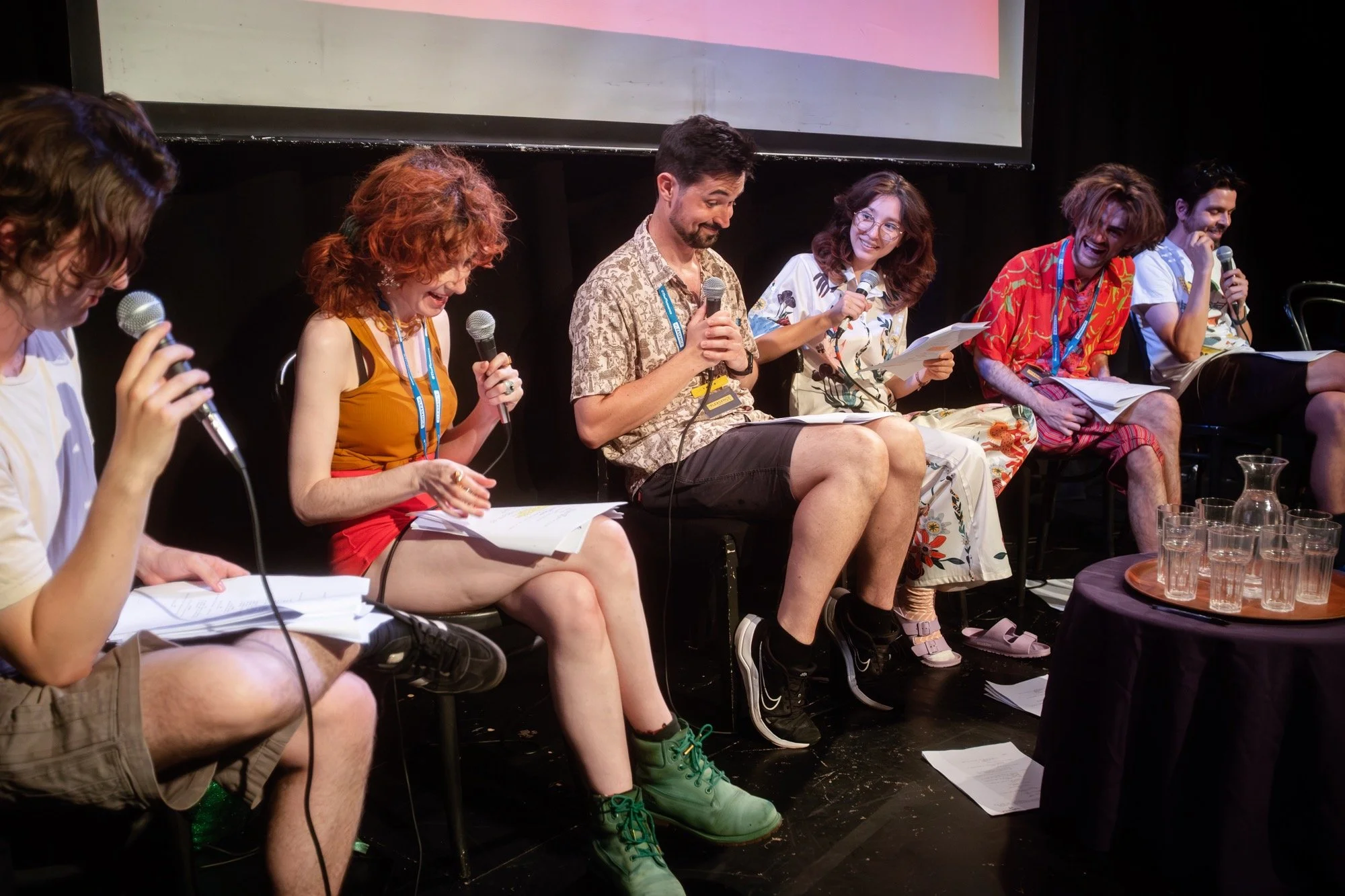 First time for everything! So might as well be at a sold out comedy event in London on a line-up of absolute talented PROS... Never done any kinda comedy or performance 'in front of a live audience' thing before 😅 So thank you to @eggboxcomedynight 